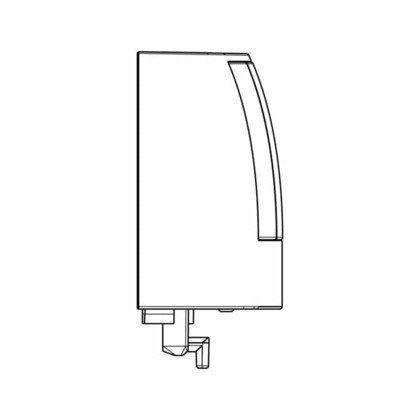 Panel kontrolny zmywarki, inox (8071474046)