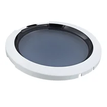 Elementy obudowy do suszarek bęb Futryna przednia z uszczelką do suszarki Electrolux / AEG biało-czarna Ø463,6 mm