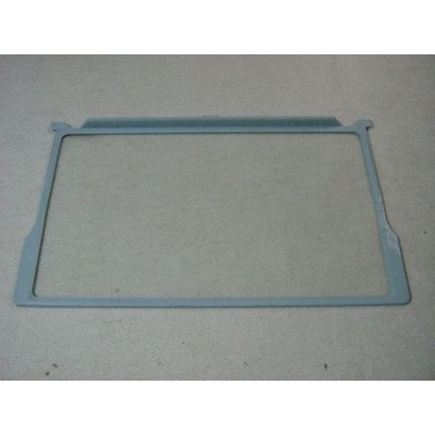 Półka szklana z ramkami 52x31.5 cm (F26H001D9)