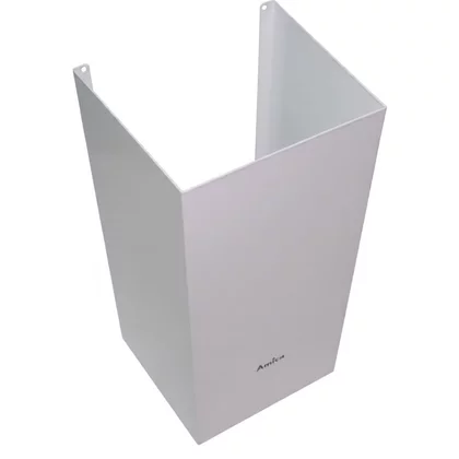 Maskownica dolna komina do okapu Amica biała 181 x 170 x 400 mm 1042695