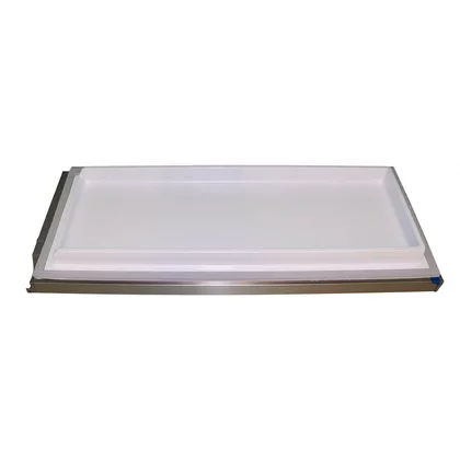 Drzwi chłodziarko-zamrażarki prawe Amica inox 1038840