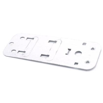 ITWD 61252 G Płytka zapadki zamka drzwi do pralki Whirlpool / Indesit / Ariston / Hotpoint C00329010 481240438679