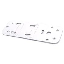 ITWD 61252 G Płytka zapadki zamka drzwi do pralki Whirlpool / Indesit / Ariston / Hotpoint C00329010 481240438679