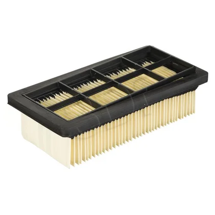 Płaski filtr falisty z powłoką nano do odkurzacza Karcher WD 7 6.414-971.0