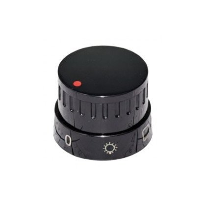 Pokrętło czarne do piekarnika Amica Scandium15A 9453 9062564