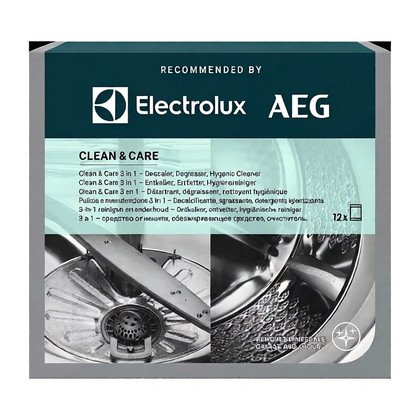 Preparat do czyszczenia pralek i zmywarek Electrolux / AEG Clean and Care 3 w 1