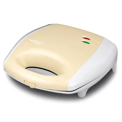 Opiekacz do kanapek Adler 700 W kremowy AD 3012