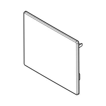 pokrywa wentylatora, Electrolux, SS, 167x143.5mm