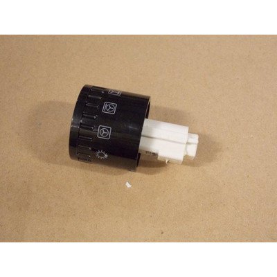 Pokrętło czarne chowane funkcji piekarnika (8050864)