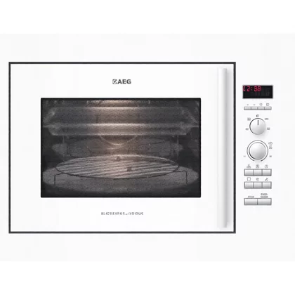 Drzwi do kuchenki mikrofalowej Electrolux / AEG białe 4055227120