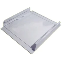 Półki na drzwi różni producenci Taca kasetowa na mięso do lodówki Ariston / Indesit / Hotpoint / Whirlpool biała 240 x 275 mm C00050365