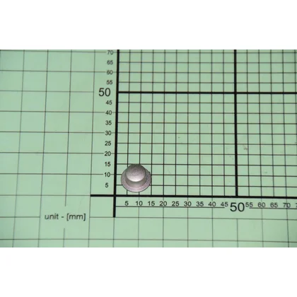 Kapturek przycisku do kuchni i piekarnika Amica aluminium-inox 8016318