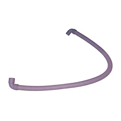 Wąż karbowany do pralki Amica, zawór przesterowania - fartuch wanny 90 cm 8024252
