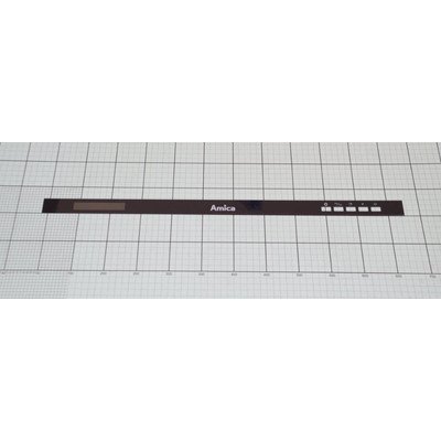 Wklejka panelu sterowania + taśma (1034985)