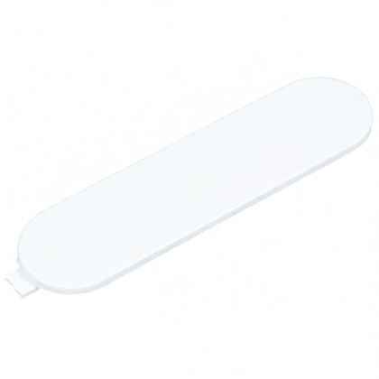 Zaślepka panelu do lodówki i zamrażarki Ariston / Indesit / Hotpoint / Whirlpool 74 x 20 mm C00114601 482000080125