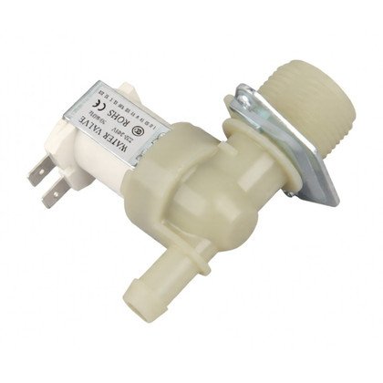 Elektrozawór 1-drożny do pralki Candy / Haier / Hoover 180° 90422130