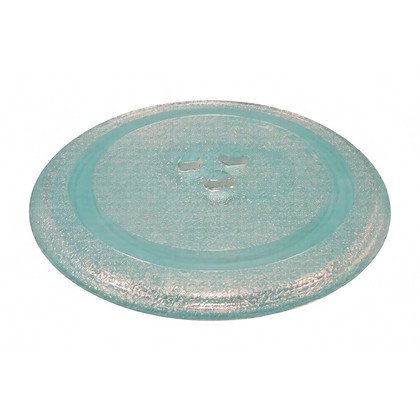 Talerz szklany obrotowy do kuchenki mikrofalowej Whirlpool / Indesit / Ariston / Hotpoint 24,5 cm 482000009428 C00294058