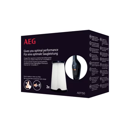 Filtry odkurzaczy bezprzewodowyc Filtry do odkurzacza bezprzewodowego Electrolux / AEG CX7 / QX8-1 EF150 9001683755 2 szt.