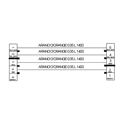 Wiązka przewodów modułu DEA602 do zmywarki Ariston / Indesit / Hotpoint / Whirlpool C00281281 482000087897