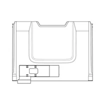 Półki na drzwi różni producenci Pokrywa dna szuflady do chłodziarki Electrolux / AEG 738 425x267mm