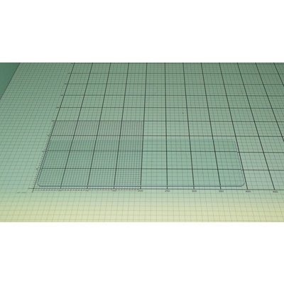 Mała półka szklana 390x130x3 (1015469)