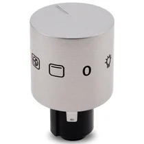 Pokrętło przełącznika funkcji piekarnika srebrne Whirlpool 481010586129 C00380459 481010715633 C00445745
