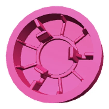 Osłona pokrętła do pralki Electrolux / AEG biała 1366129110