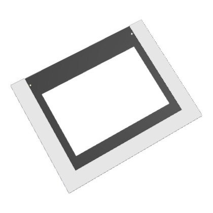 Zestaw szyby drzwi - 594x465mm
