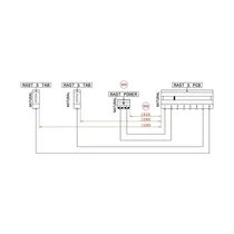 Elektronika do suszarek bębnowyc Wiązka kablowa pompy powietrza do suszarki Electrolux / AEG PCB J8