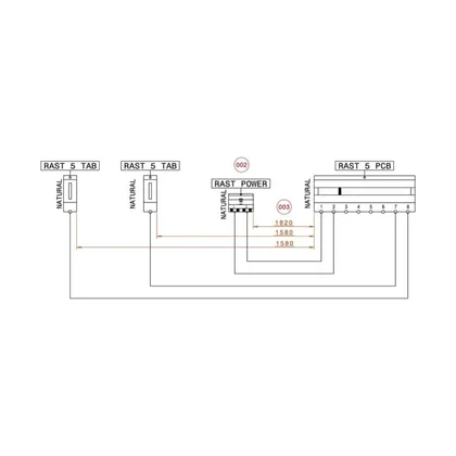 Elektronika do suszarek bębnowyc Wiązka kablowa pompy powietrza do suszarki Electrolux / AEG PCB J8