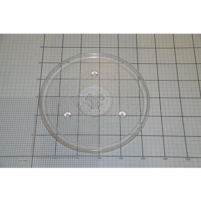 Talerz szklany fi-270 koniczynka wypukła (1035883)