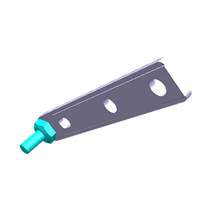 Górny zawias drzwi chłodziarki Electrolux / AEG 2063445080