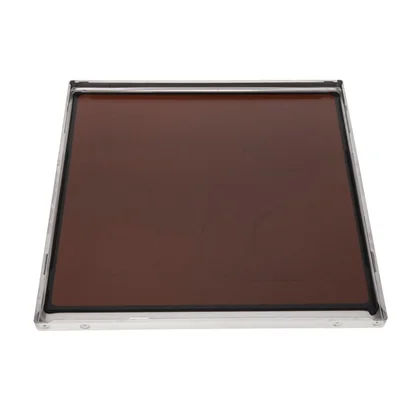 Płyty szklane Ceramika z ramką do płyty grzejnej Electrolux / AEG inox 596 x 600 mm