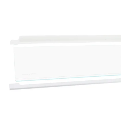 Półka szklana do lodówki Electrolux / AEG kompletna neutralna 477 x 152 mm
