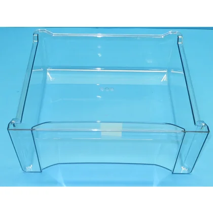 Półki na drzwi różni producenci Szuflada górna zamrażarki do lodówki Gorenje / Hisense transparentna 400 x 370 x 155 mm 327776