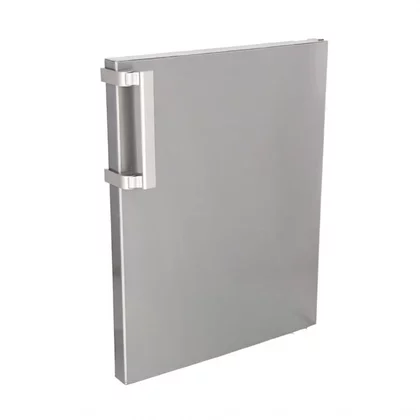 Zespół drzwi zamrażarki Electrolux / AEG szary 744 x 595 mm 4055512372