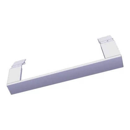 Uchwyt drzwi do chłodziarki i zamrażarki Electrolux / AEG srebrny 8075847031
