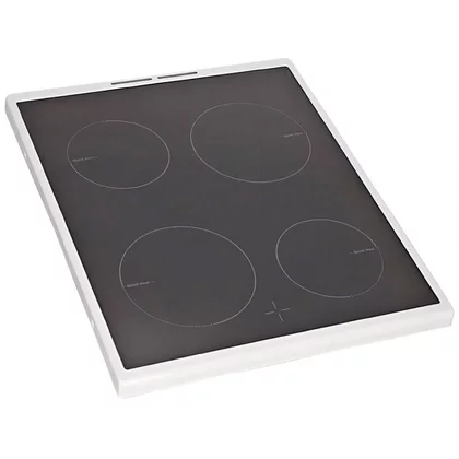 Płyty szklane Płyta ceramiczna z ramką do płyty grzewczej Electrolux / AEG biała 496 x 600 mm 3428371599