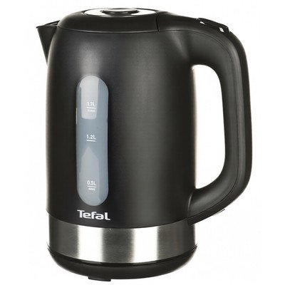 Czajnik elektryczny Tefal KO3308 (1,7l 2200W Czarny/srebrny)