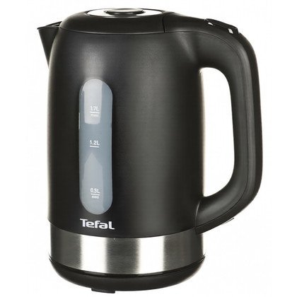 Czajnik elektryczny Tefal KO3308 1,7 l 2200 W czarno-srebrny