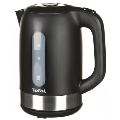 Czajnik elektryczny Tefal KO3308 1,7 l 2200 W czarno-srebrny