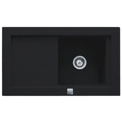 Zlewozmywak granitowy TEKA Aura 45 B-T antracyt 88394