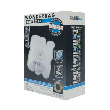 Worki do odkurzacza Rowenta / Tefal / Moulinex Wonderbag Allergy Care 4 szt. WB484720