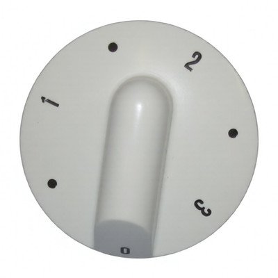 Części zamienne GORENJE Pokrętło płytki grzejnej do kuchenki Gorenje / Hisense białe od 1 do 3 538592