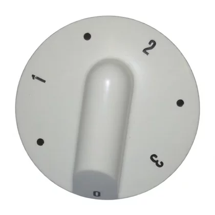 Części zamienne GORENJE Pokrętło płytki grzejnej do kuchenki Gorenje / Hisense białe od 1 do 3 538592