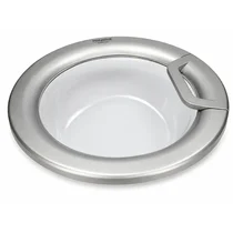 Drzwi kompletne z szybą do pralki Hotpoint Ariston C00292336 488000292336 srebrne oryginał