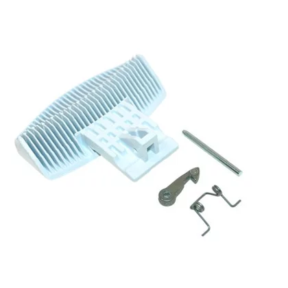 Kompletny uchwyt drzwiczek do pralki Ariston / Indesit / Hotpoint / Whirlpool biały C00259035 482000030532