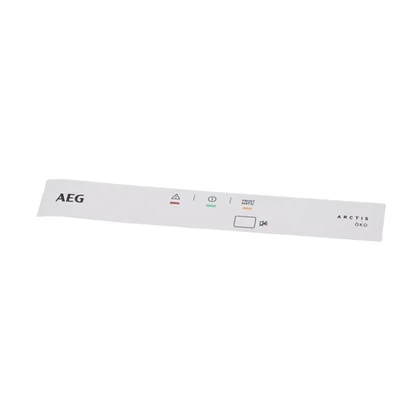 Wkładka uchwytu do urządzenia chłodniczego AEG / Electrolux srebrna 328.5 x 49 mm