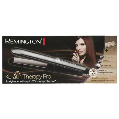 Prostownica do włosów Remington Keratin Protect Intelligent S8598 brązowo-czarna