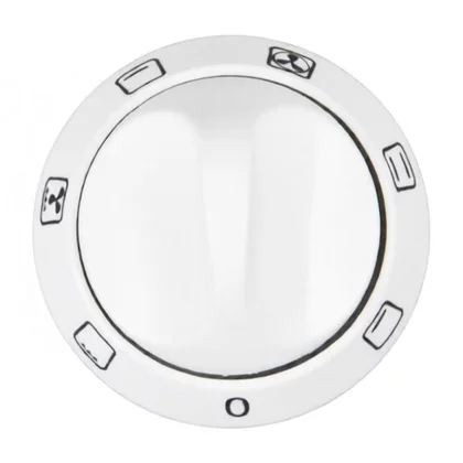 Pokrętło funkcji piekarnika Mastercook / Fagor białe 02-0412
